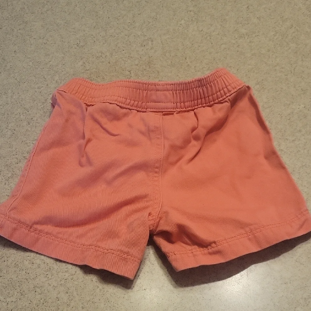 Carter's Baby Coral Shorts Size 9 MONTHS